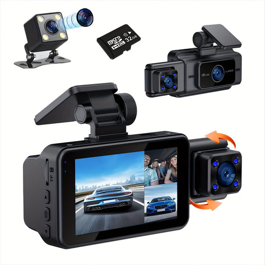 3 - Channel 4K + 1080P Dashcam – Ultimate Driving Protection - Autoxmatch