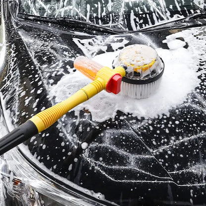 360° Rotary Car Wash Brush Kit – Effortless Cleaning for a Sparkling Shine - Autoxmatch