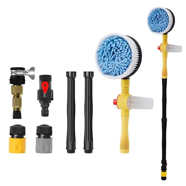 360° Rotary Car Wash Brush Kit – Effortless Cleaning for a Sparkling Shine - Autoxmatch