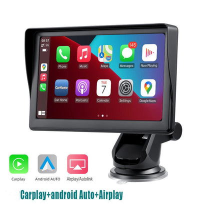 7'' IPS Car Smart Screen with Wireless CarPlay | Auto Mobile Phone Projection & Navigation Display - Autoxmatch