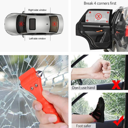 Car seat belt cutter safety first