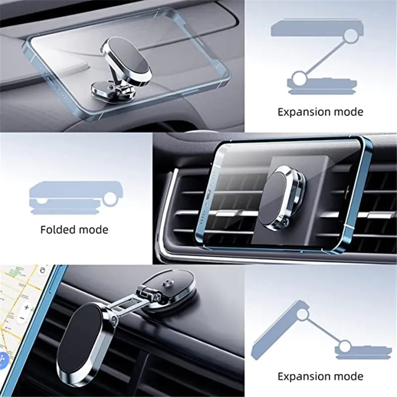 Compact Car Foldable Phone Holder