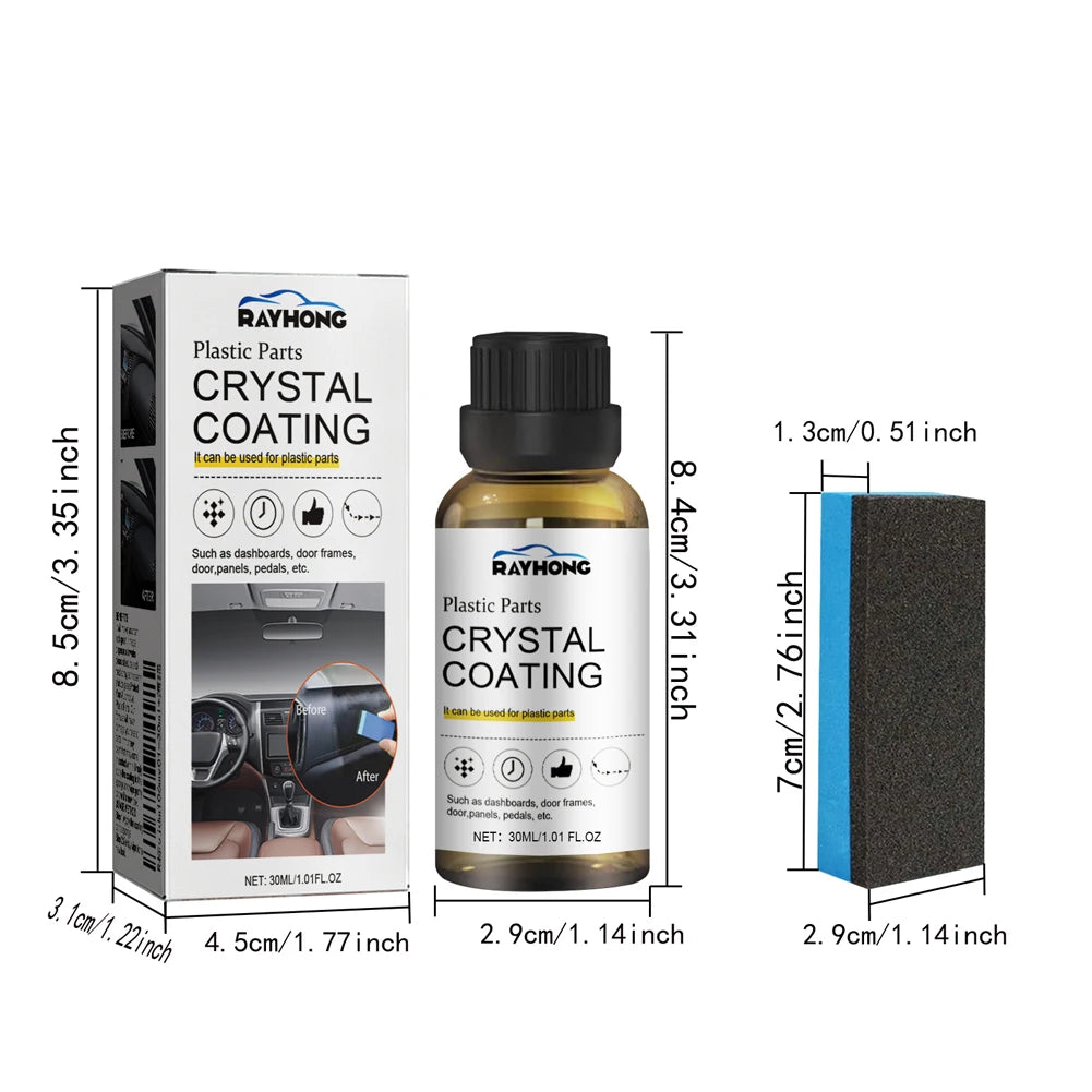 Crystal Coating Refurbish Agent Size