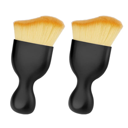 Soft Dust Cleaning Stylish Brush 2 Pcs