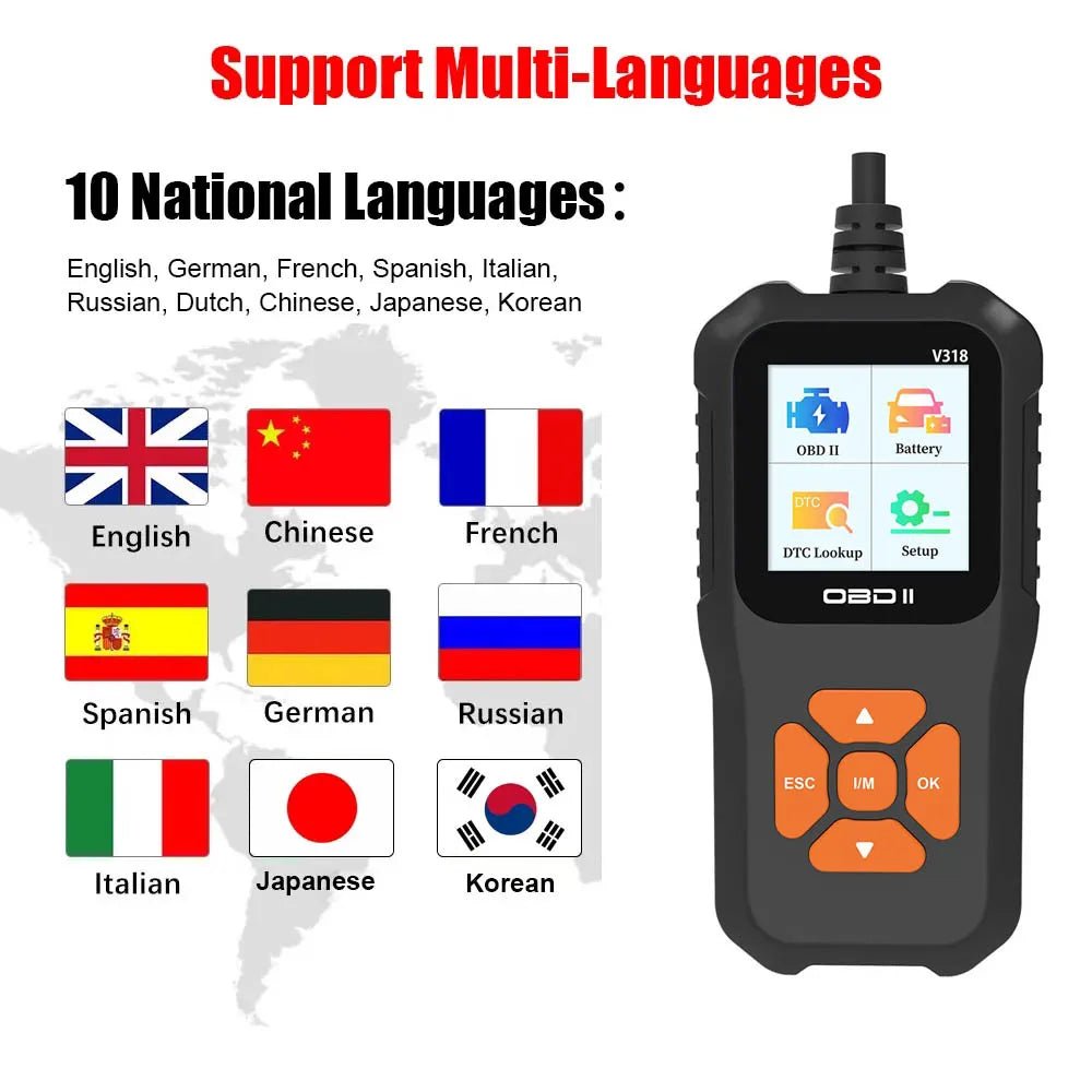 Auto Diagnostic Tool Scanner OBD2 - Autoxmatch