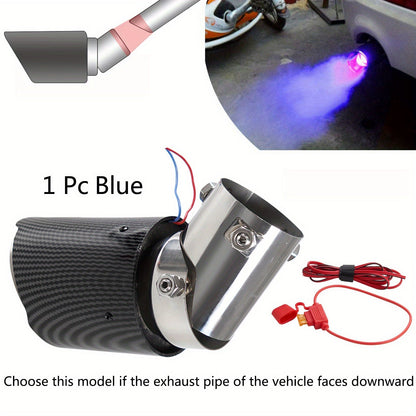 Car Exhaust Pipe with LED Flame – Dynamic Exhaust Upgrade with LED Flame Effects - Autoxmatch