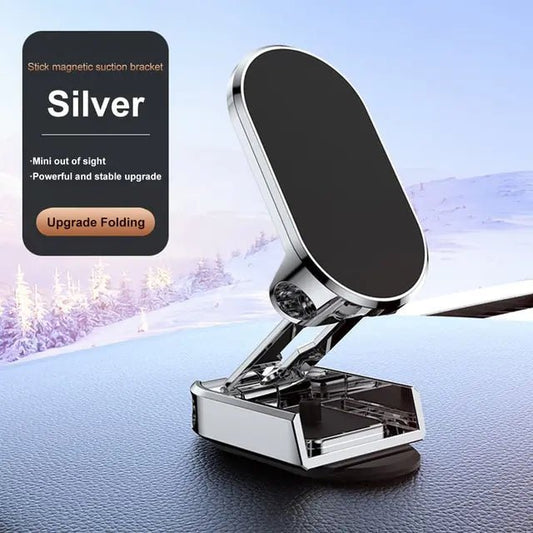 Car Foldable Phone Holder – Compact, Adjustable & Hands - Free Mount for Safe Driving - Autoxmatch