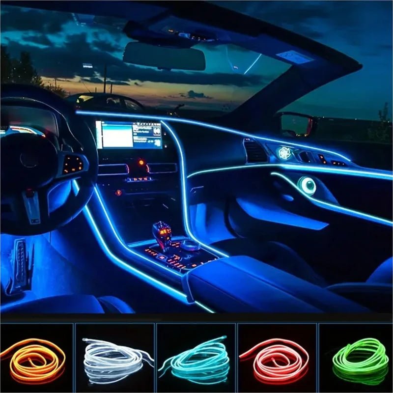 Car Interior LED Neon Decorative Light - Autoxmatch