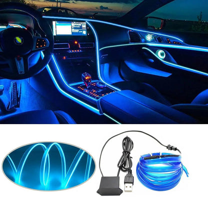 Car Interior LED Neon Decorative Light - Autoxmatch