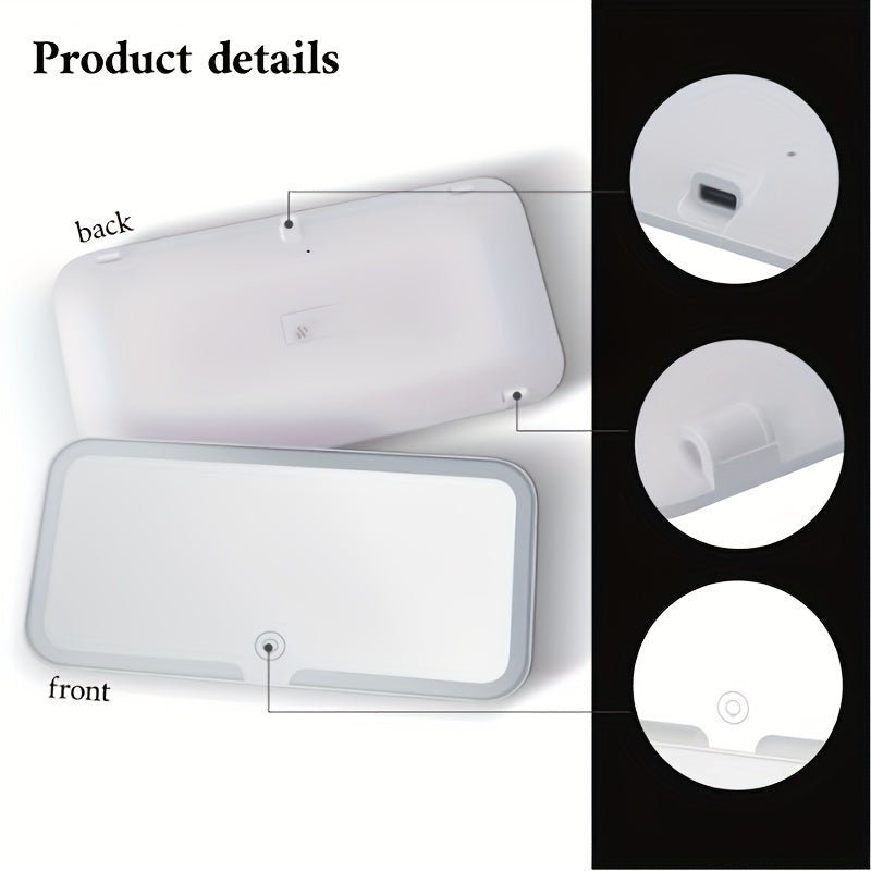 Car Makeup Mirror with LED Lights – Sun Visor Makeup Mirror - Autoxmatch