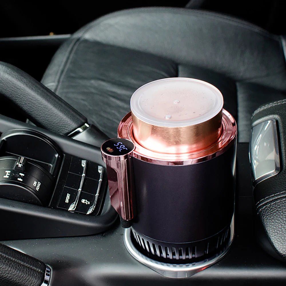 Car Quick Cooling Heating Cup 2 - In - 1 with Intelligent Digital Display - Autoxmatch