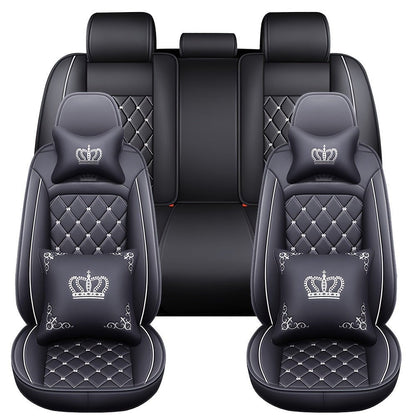 Car Seat Cover Full Set - Universal Deluxe Front & Rear Protector - Autoxmatch