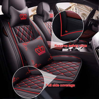 Car Seat Cover Full Set - Universal Deluxe Front & Rear Protector - Autoxmatch