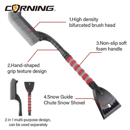 Car Snow Brush Extendable - Autoxmatch