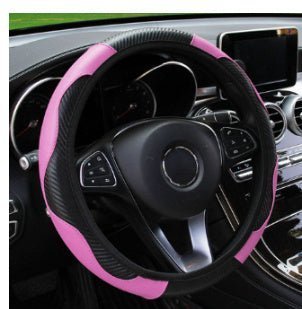 Car Steering Wheel Cover - Carbon Fiber Sports Model (BUY ONE GET ONE FREE) - Autoxmatch