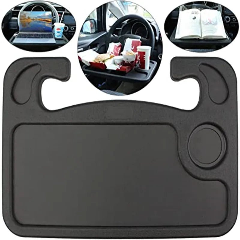 Car Steering Wheel Dining, Laptop Desk and Drink Tray Board - Autoxmatch