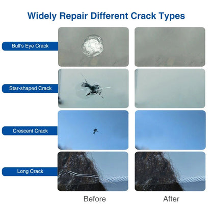 Car Windshield Crack Repair Fluid - Autoxmatch