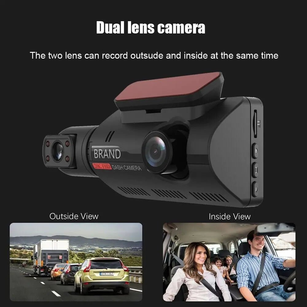 Dual Lens Car DVR Dash Cam - Autoxmatch