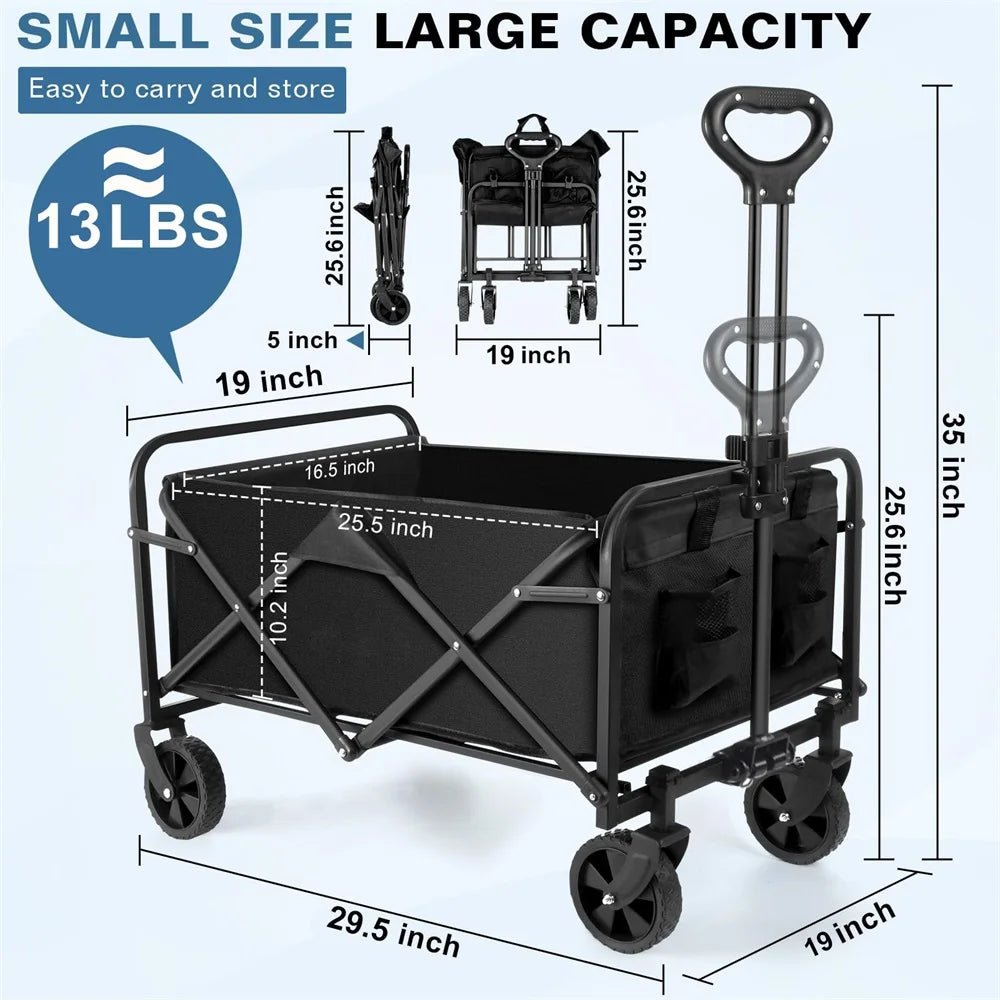 Folding Wagon Cart Collapsible - Autoxmatch