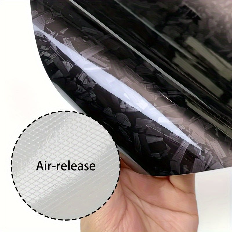 Forged Carbon Fiber Vinyl Wrap - Perfect for Car Exterior & Interior - Autoxmatch