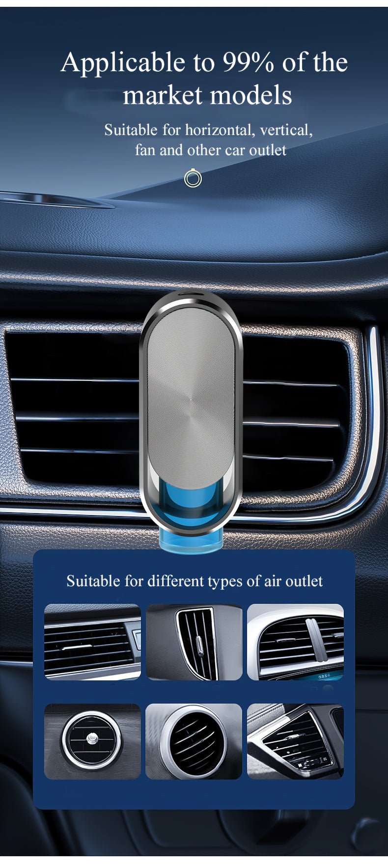 In - Car Smart Aroma Diffuser with Adjustable Color Modes - Autoxmatch