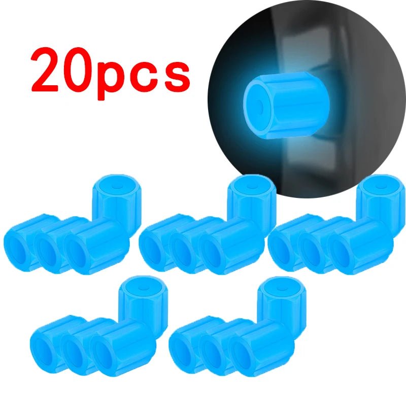 Luminous Tire Valve Caps – Glow - in - the - Dark - Autoxmatch