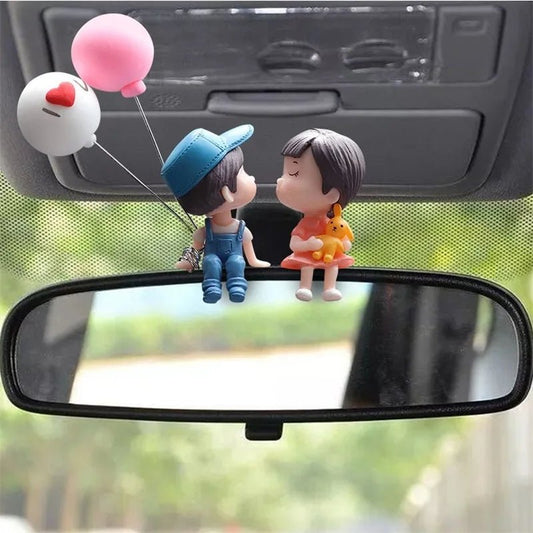 Romantic Figurines Valentine Couples Car Decoration - Autoxmatch