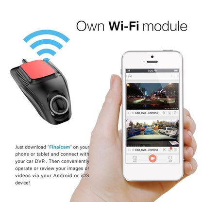 Small Eye Dash Cam Car DVR Recorder Camera with WiFi | Full HD 1080P - Autoxmatch