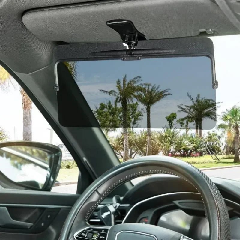 Universal Car Sun Visor With Polarized Glare Protection - Autoxmatch