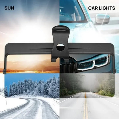 Universal Car Sun Visor With Polarized Glare Protection - Autoxmatch