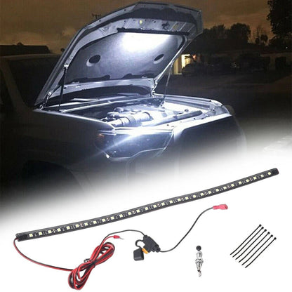 Universal Under Hood Engine Repair White LED Light Bar - Autoxmatch