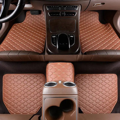 Universal Waterproof Leather Car Floor Mats - Autoxmatch