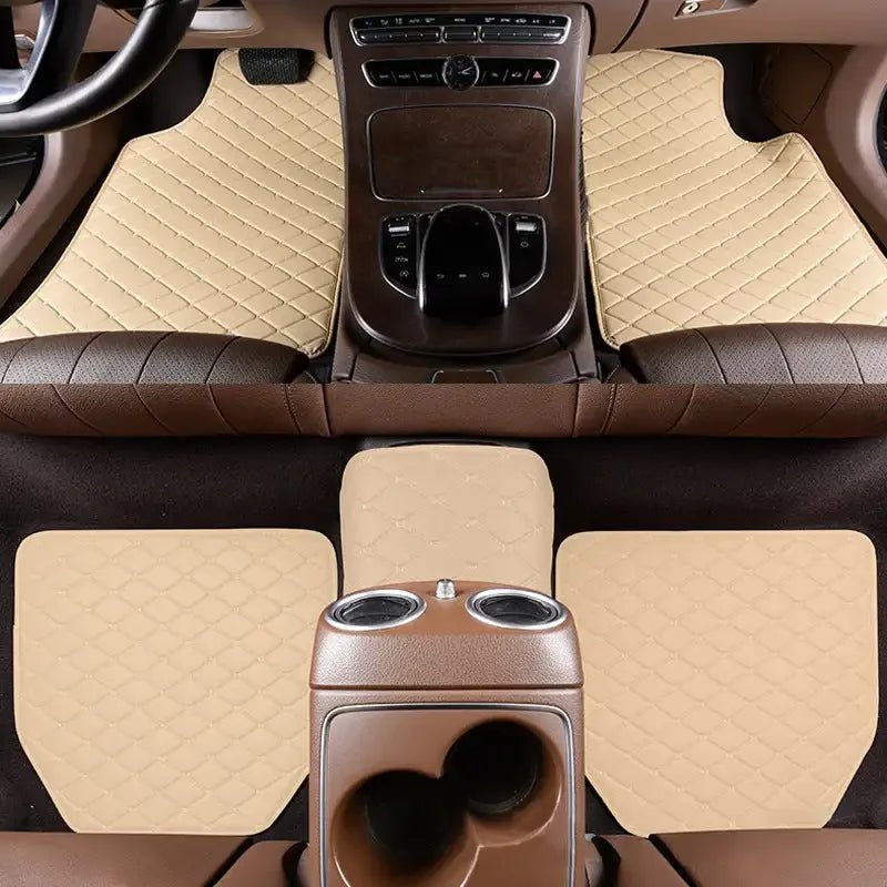 Universal Waterproof Leather Car Floor Mats - Autoxmatch