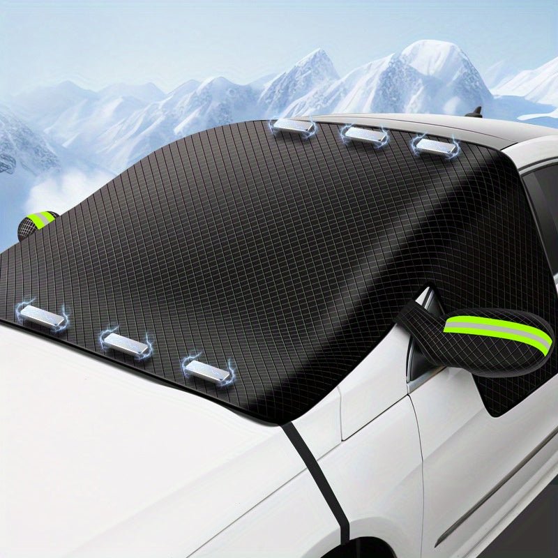 Winter Car Magnetic Windshield Snow Cover - Autoxmatch